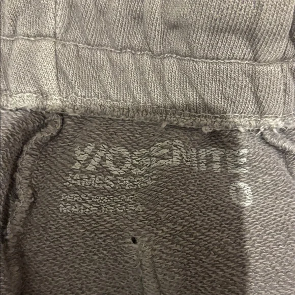 James Perse Yosemite Jogger Pants with Logo - Picture 4 of 7